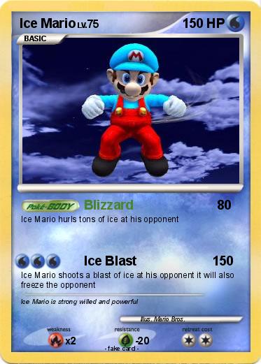 Pokemon Ice Mario