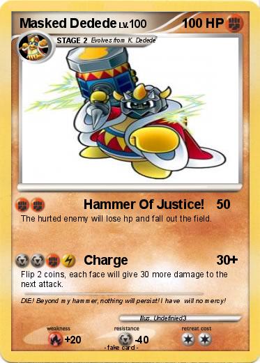 Pokemon Masked Dedede