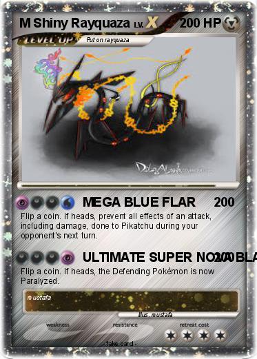 Pokemon M Shiny Rayquaza