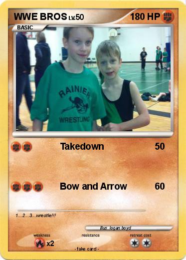 Pokemon WWE BROS