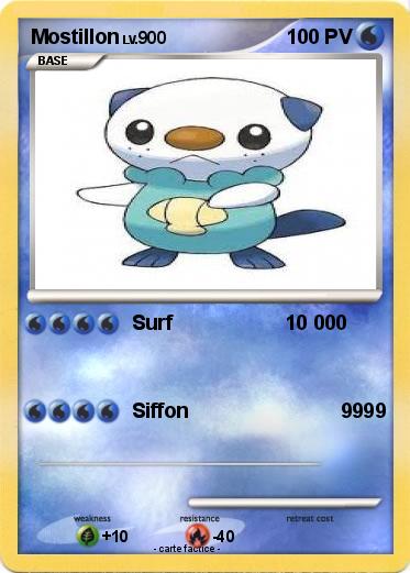 Pokemon Mostillon