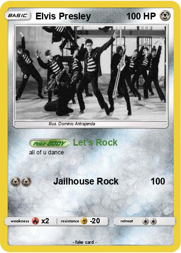 Pokemon Elvis Presley