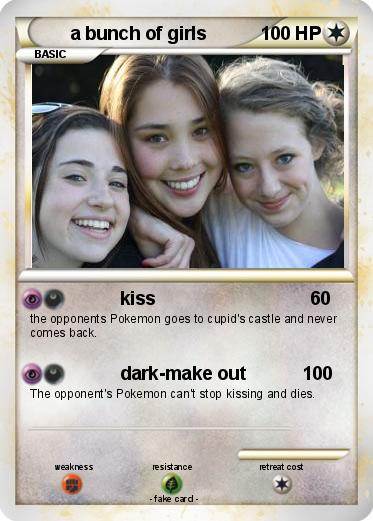 Pokemon a bunch of girls