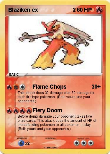 Pokemon Blaziken ex                       2