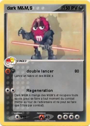 Pokemon dark M&M,S