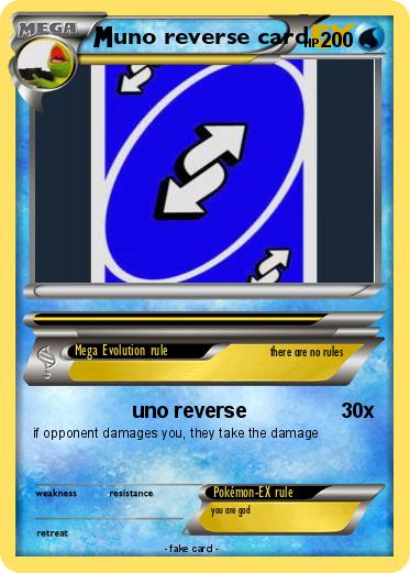 Pokemon uno reverse card