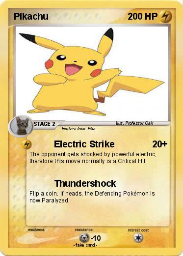 Pokemon Pikachu