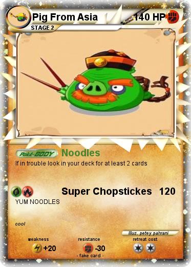 Pokemon Pig From Asia