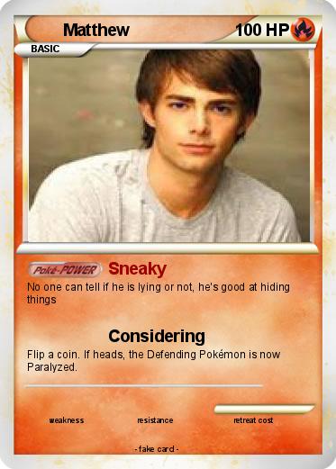 Pokemon Matthew