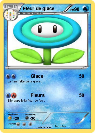 Pokemon Fleur de glace