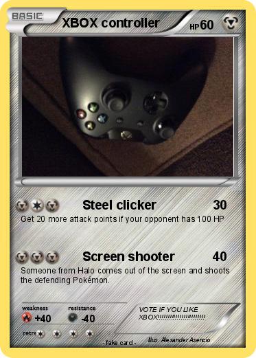 Pokemon XBOX controller