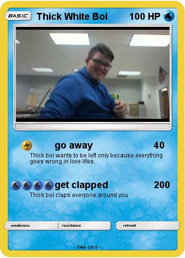 Pokemon Thick White Boi