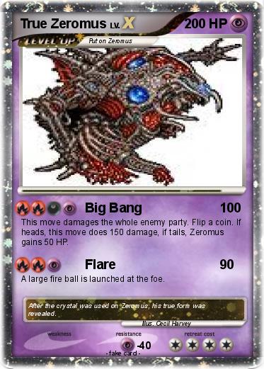 Pokemon True Zeromus