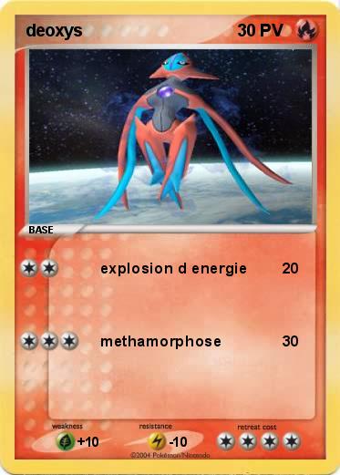 Pokemon deoxys