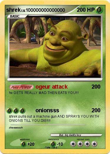 Pokemon shrek