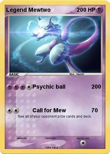 Pokemon Legend Mewtwo