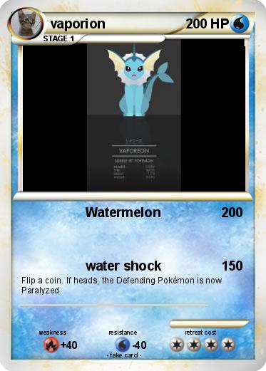 Pokemon vaporion