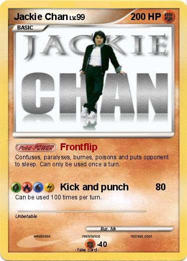 Pokemon Jackie Chan