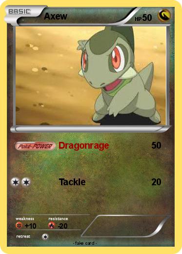 Pokemon Axew
