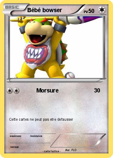 Pokemon Bébé bowser