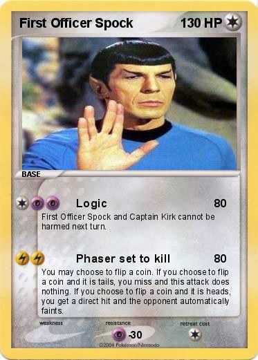 Pokemon First Officer Spock