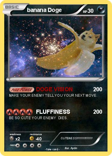 Pokemon banana Doge