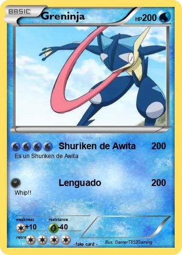 Pokemon Greninja