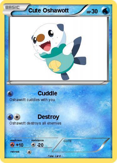 Pokemon Cute Oshawott