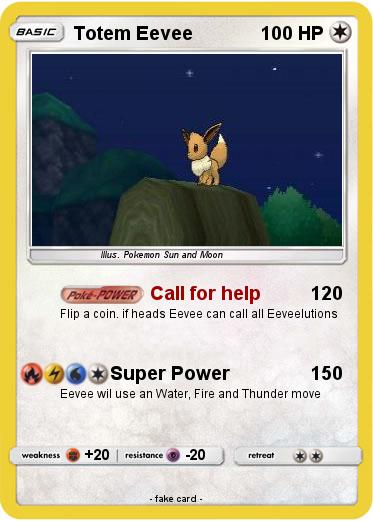 Pokemon Totem Eevee