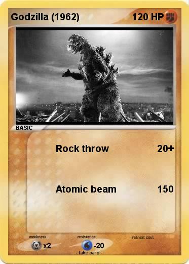 Pokemon Godzilla (1962)