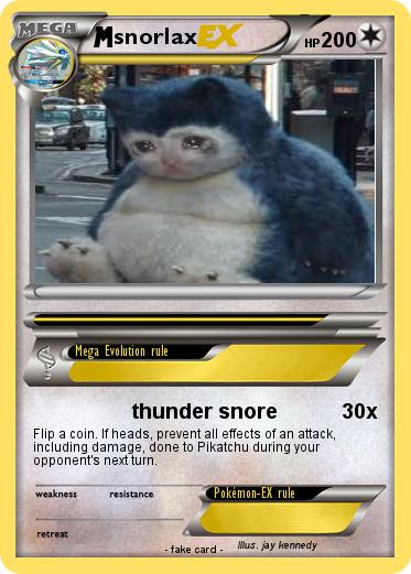 Pokemon snorlax