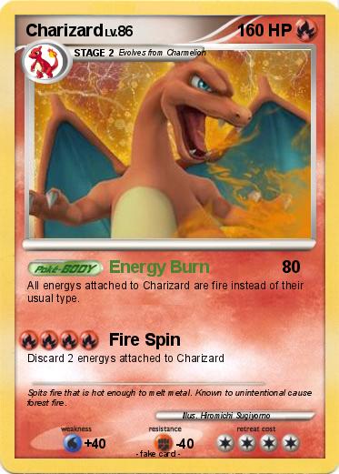 Pokemon Charizard