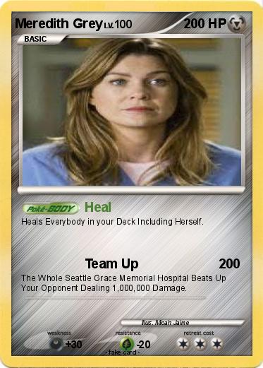 Pokemon Meredith Grey