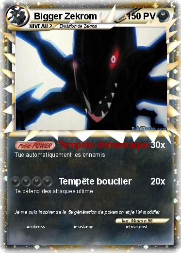 Pokemon Bigger Zekrom