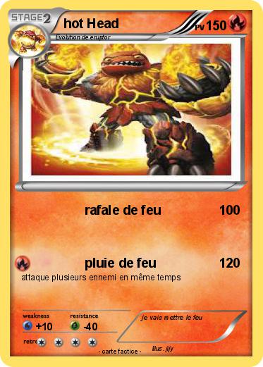 Pokemon hot Head