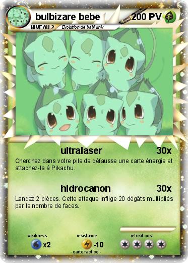 Pokemon bulbizare bebe