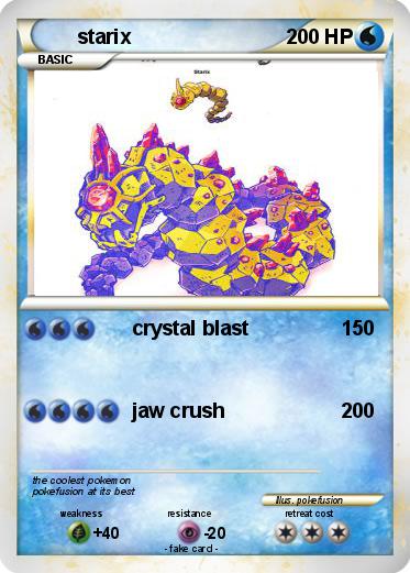 Pokemon starix