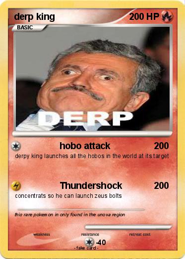 Pokemon derp king