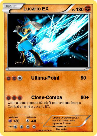 Pokemon Lucario EX