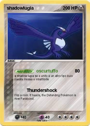 Pokemon shadowlugia