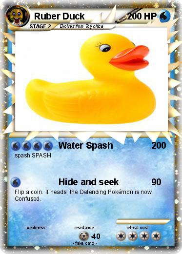 Pokemon Ruber Duck