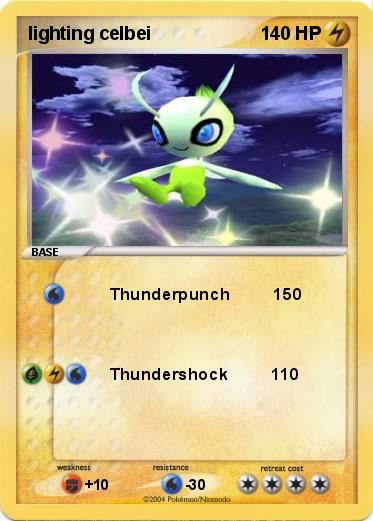 Pokemon lighting celbei