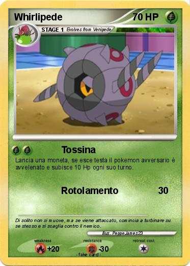 Pokemon Whirlipede