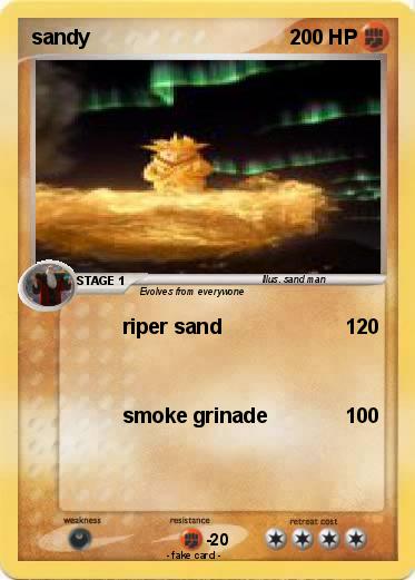 Pokemon sandy