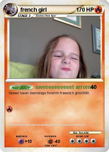 Pokemon french girl