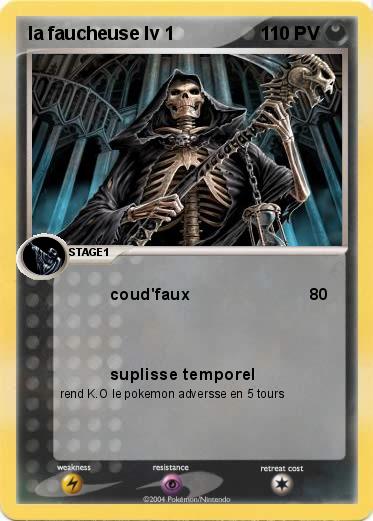 Pokemon la faucheuse lv 1