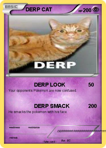 Pokemon DERP CAT