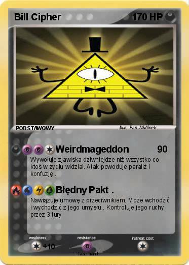 Pokemon Bill Cipher
