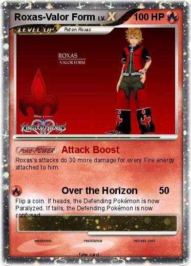 Pokemon Roxas-Valor Form