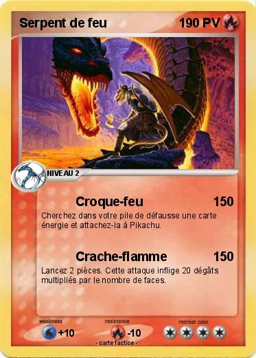 Pokemon Serpent de feu